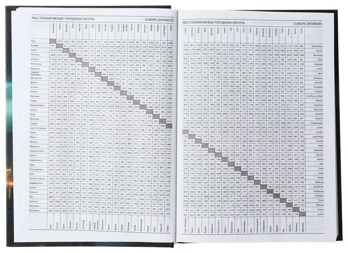 Ежедневник Calligrata Машина в ночи, A5, 160 л, мультиколор купить,NaN