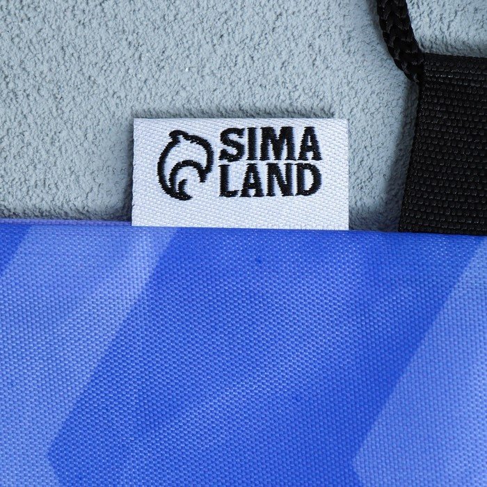 Sima-land мешок для обуви голубой, 1 шт купить,NaN