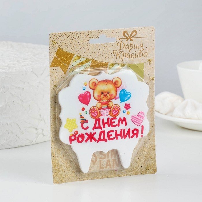 Свеча Страна Карнавалия фигурная, 1 шт 10 см купить,NaN