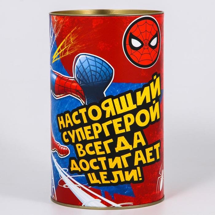 Копилка Marvel Человек-паук: Достигай цели, металл, картон купить,NaN