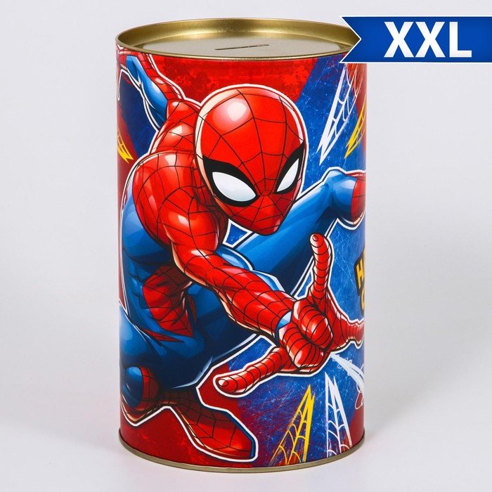 Копилка Marvel Человек-паук: Достигай цели, металл, картон купить,NaN