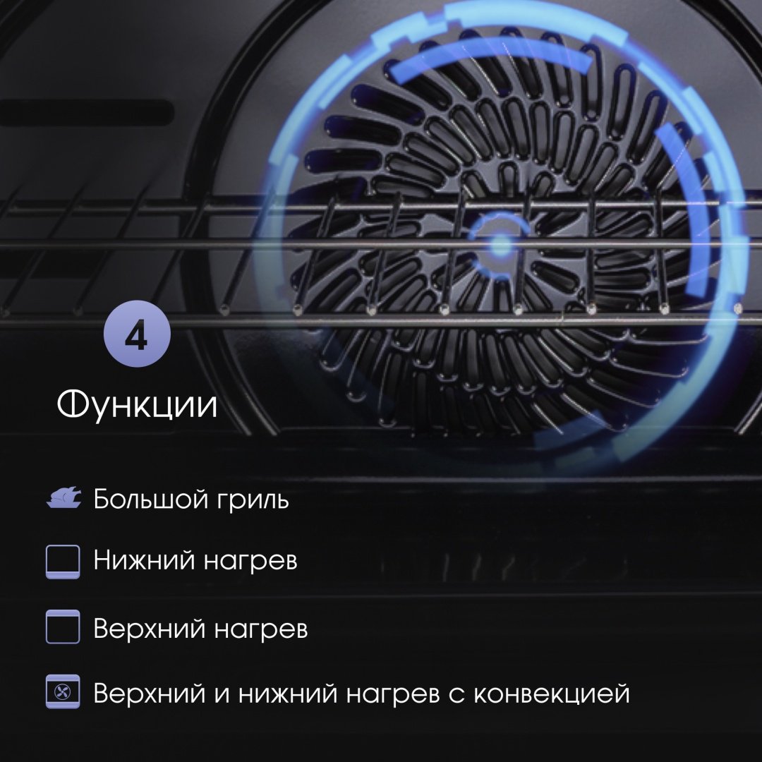 Духовой шкаф Zigmund &amp; Shtain E 147 B чёрный купить,0