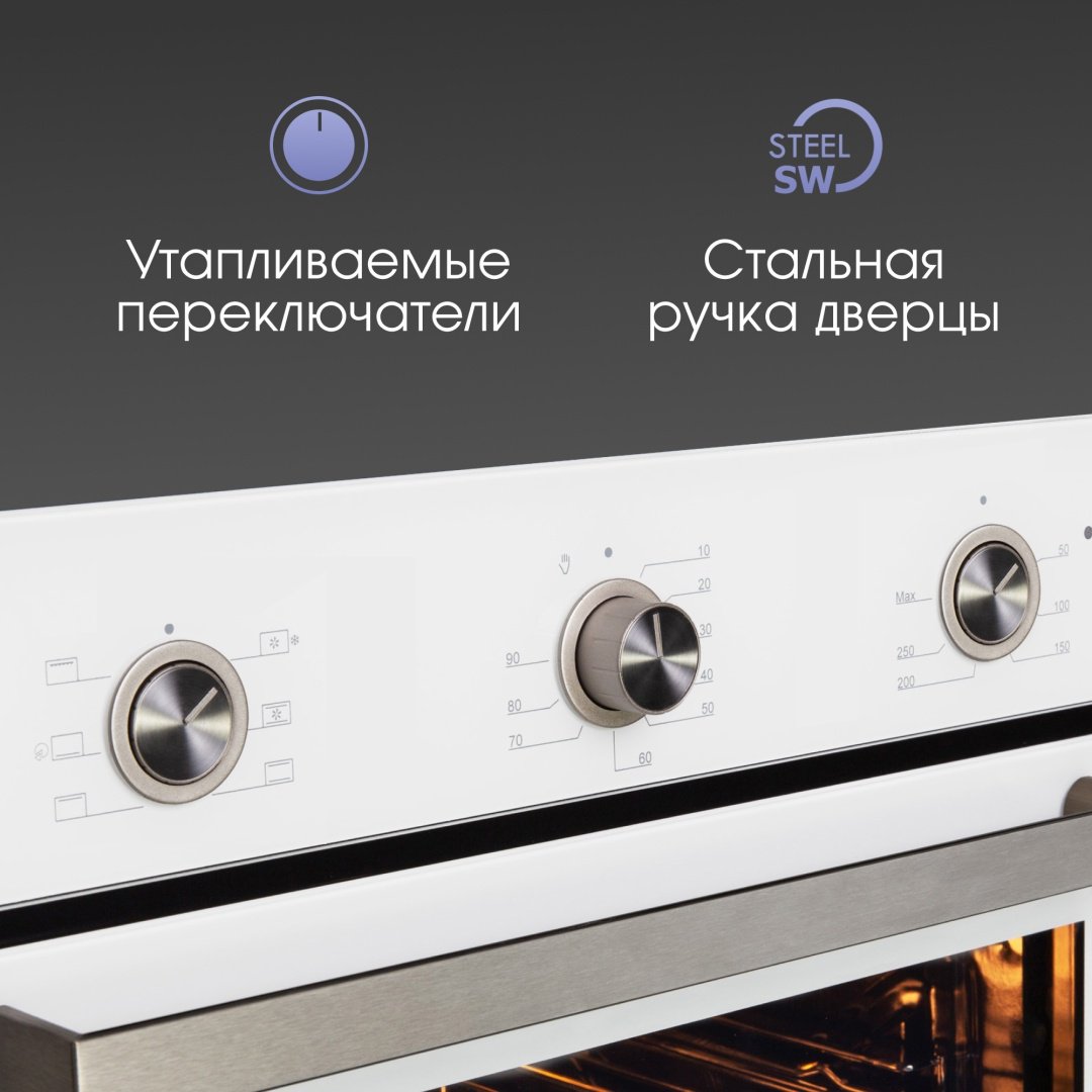 Духовой шкаф Zigmund &amp; Shtain E 151 W белый купить,NaN