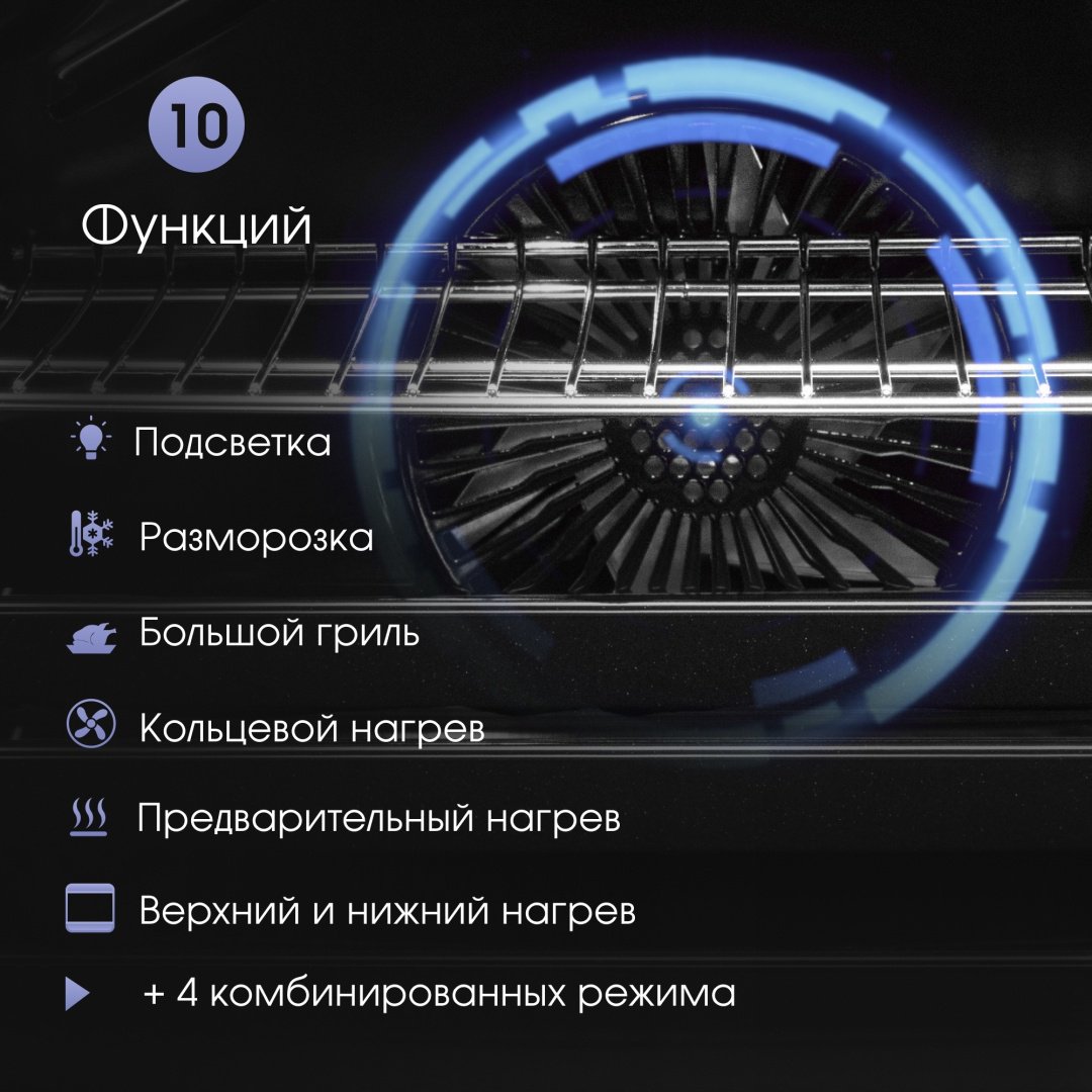 Духовой шкаф Zigmund &amp; Shtain E 156 W белый
