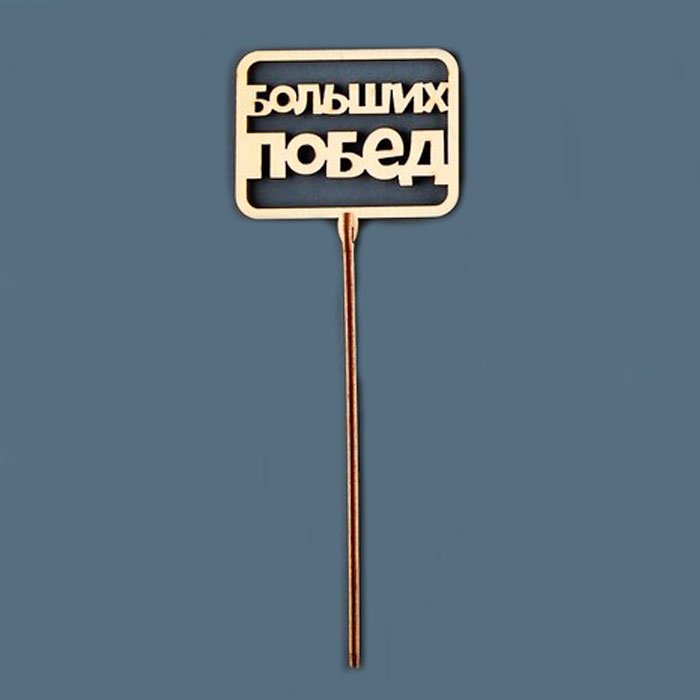 Страна Карнавалия Больших побед топперы для торта 1 шт - ForteMarket Страна Карнавалия Больших побед топперы для торта 1 шт купить,NaN