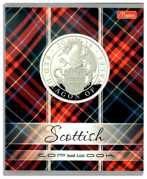 Тетрадь Magister Scottish Copybook ТО48-SHC, 48 листов, А5, разметка клетка, мягкая обложка купить,NaN