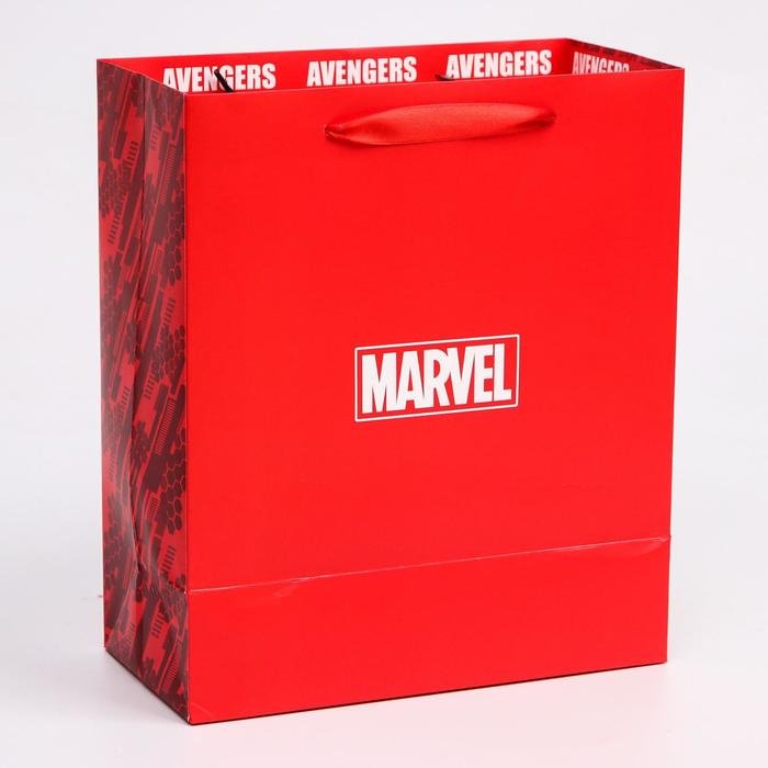 Подарочный пакет Мстители Marvel 1 шт бумага 23х27 см купить,NaN