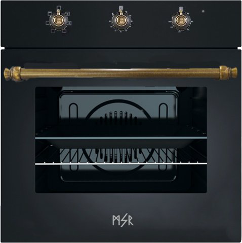 Духовой шкаф MSR 02 29 BL Bronze черный купить,NaN