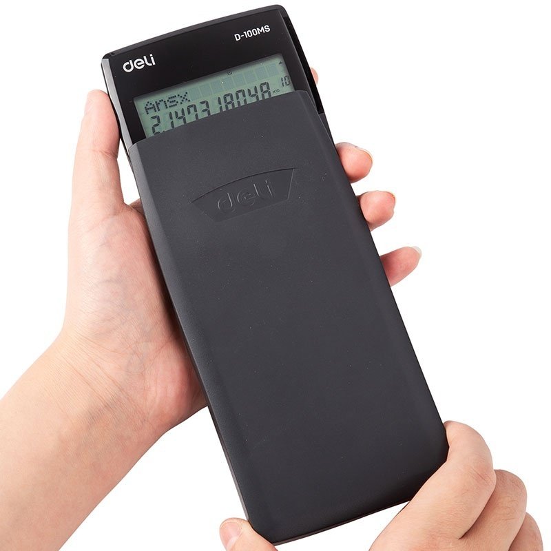 DELI ED100MS, 10+2-разрядный, черный купить,NaN