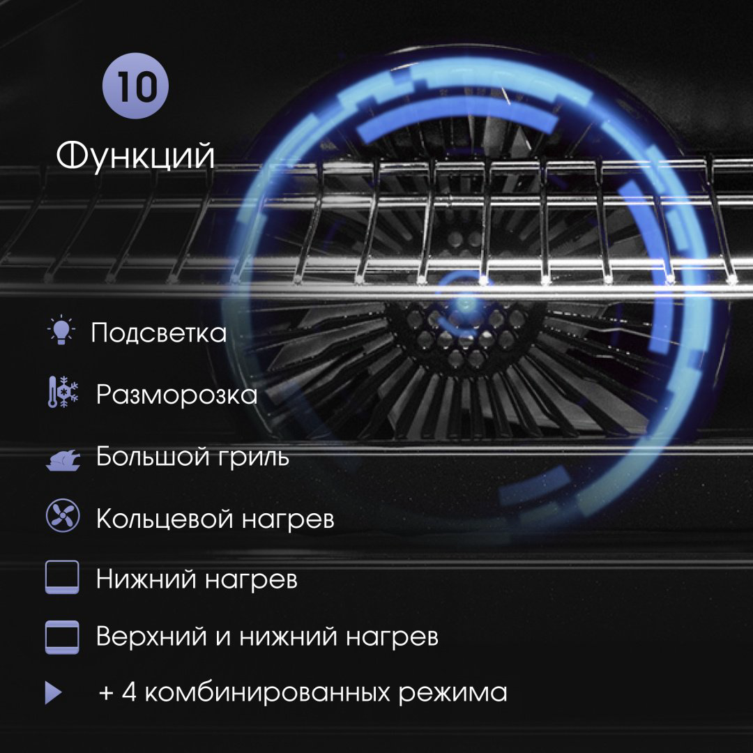 Духовой шкаф Zigmund &amp; Shtain E 157 B черный купить,NaN