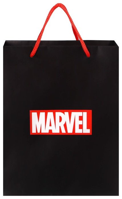 Подарочный пакет Мстители Marvel 1 шт бумага 18х23 см купить,NaN