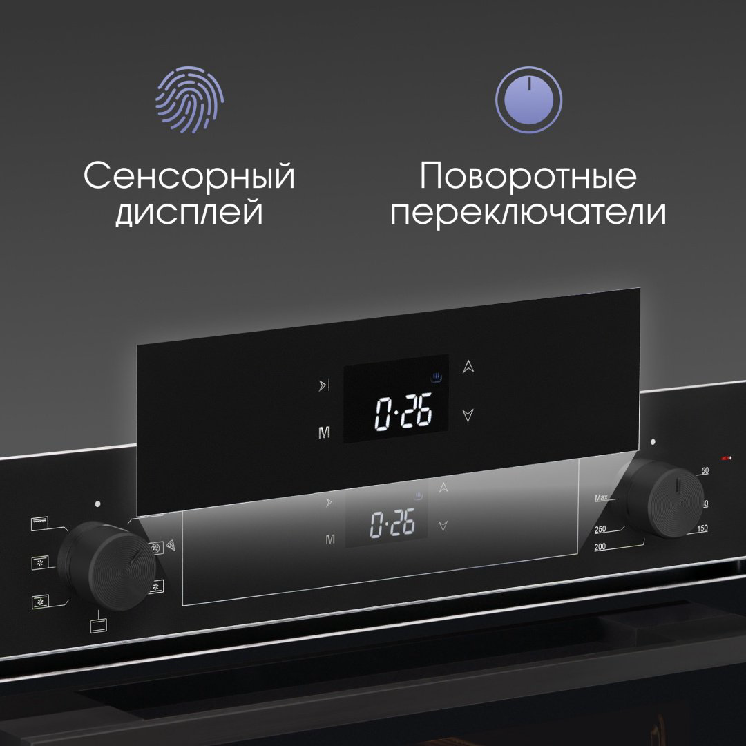 Духовой шкаф Zigmund &amp; Shtain E 158 B черный купить,NaN