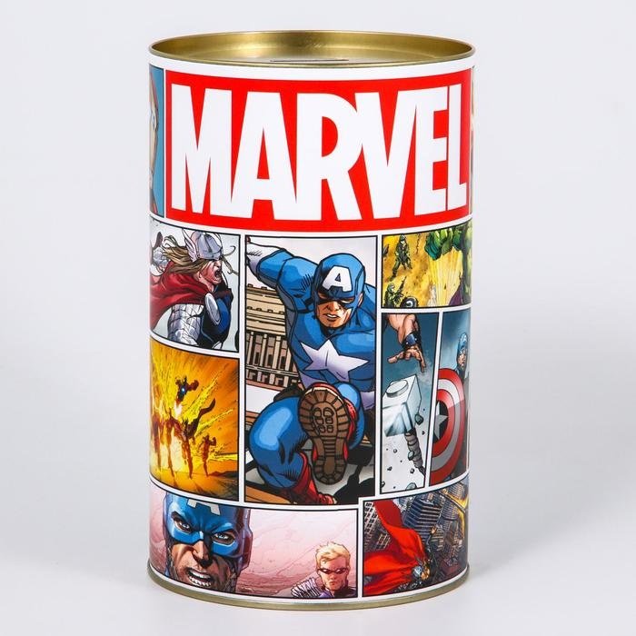 Копилка Sima-land MARVEL Мстители 7036218, металл, картон купить,NaN