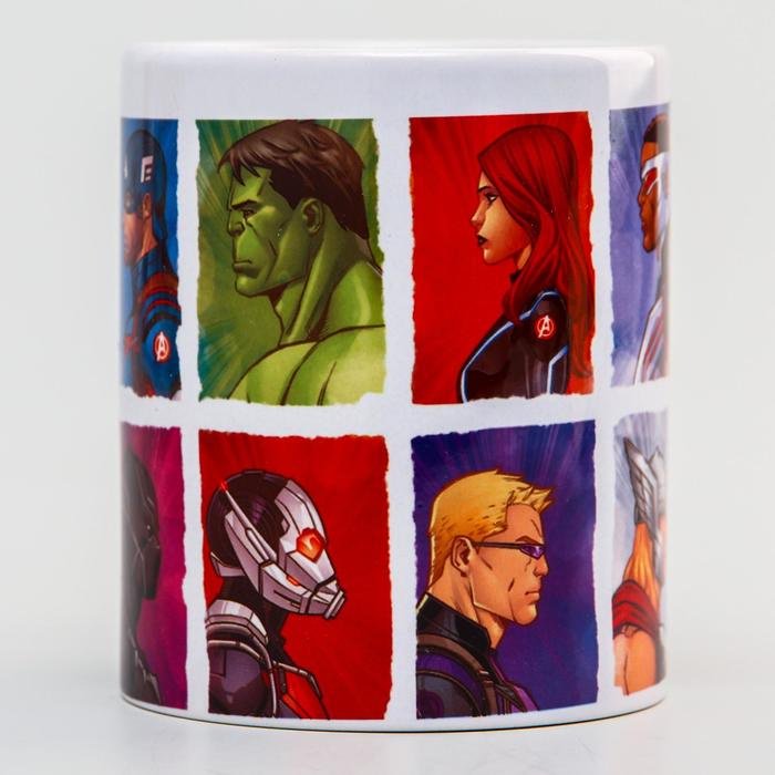 Кружка Marvel «Мстители: Супер-герои», 350 мл, керамика, 1 шт. купить,NaN