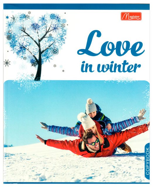 Набор общих тетрадей Magister Love Story, TO48-LS, 48 л, А5+, клетка, мягкая обложка, 4 шт купить,NaN