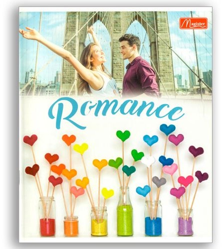 Тетрадь Magister Love Story, TO36-LST, 36 листов, А5, разметка клетка, мягкая обложка купить,NaN