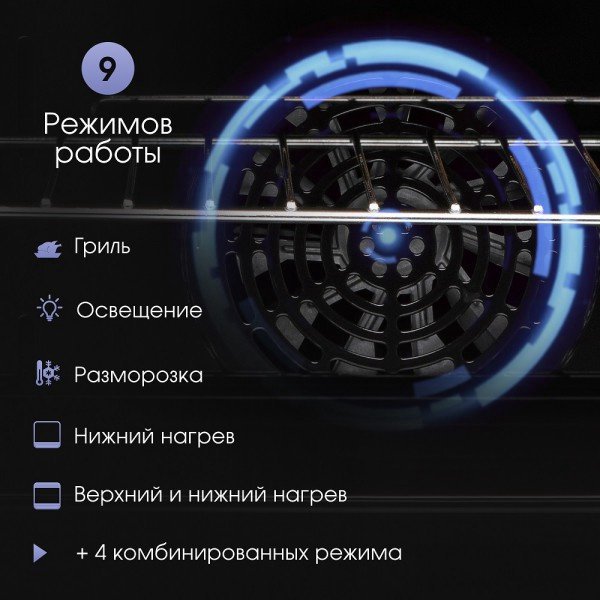 Духовой шкаф Zigmund &amp; Shtain E 171 B черный купить,NaN
