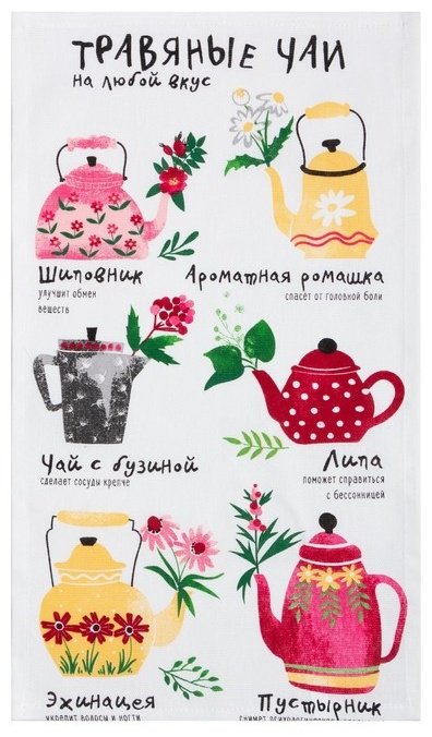 Набор полотенец Доляна 60x35 см, рогожка, 2 шт, купить,NaN