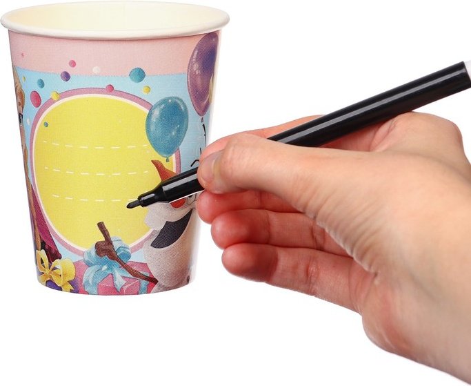 Disney стакан 10139432, Холодное сердце: С Днем Рождения! мультиколор 10 шт купить,NaN