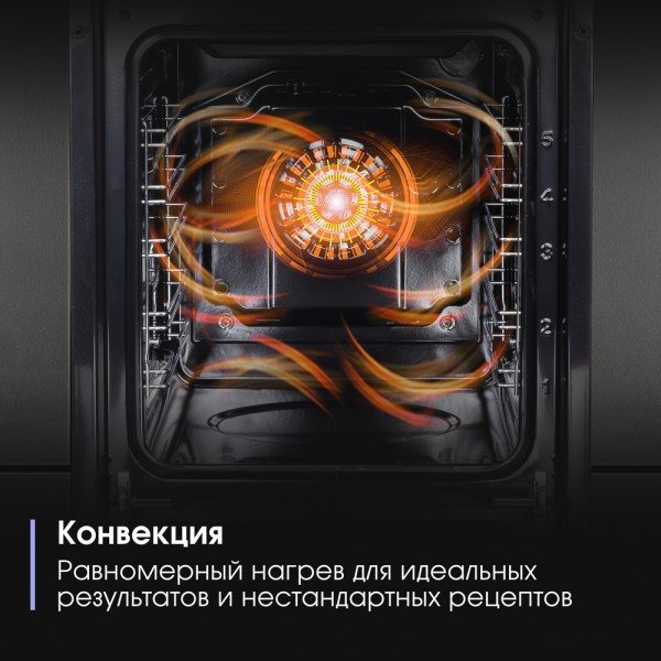 Духовой шкаф Zigmund &amp; Shtain E 173 S черный, серебристый