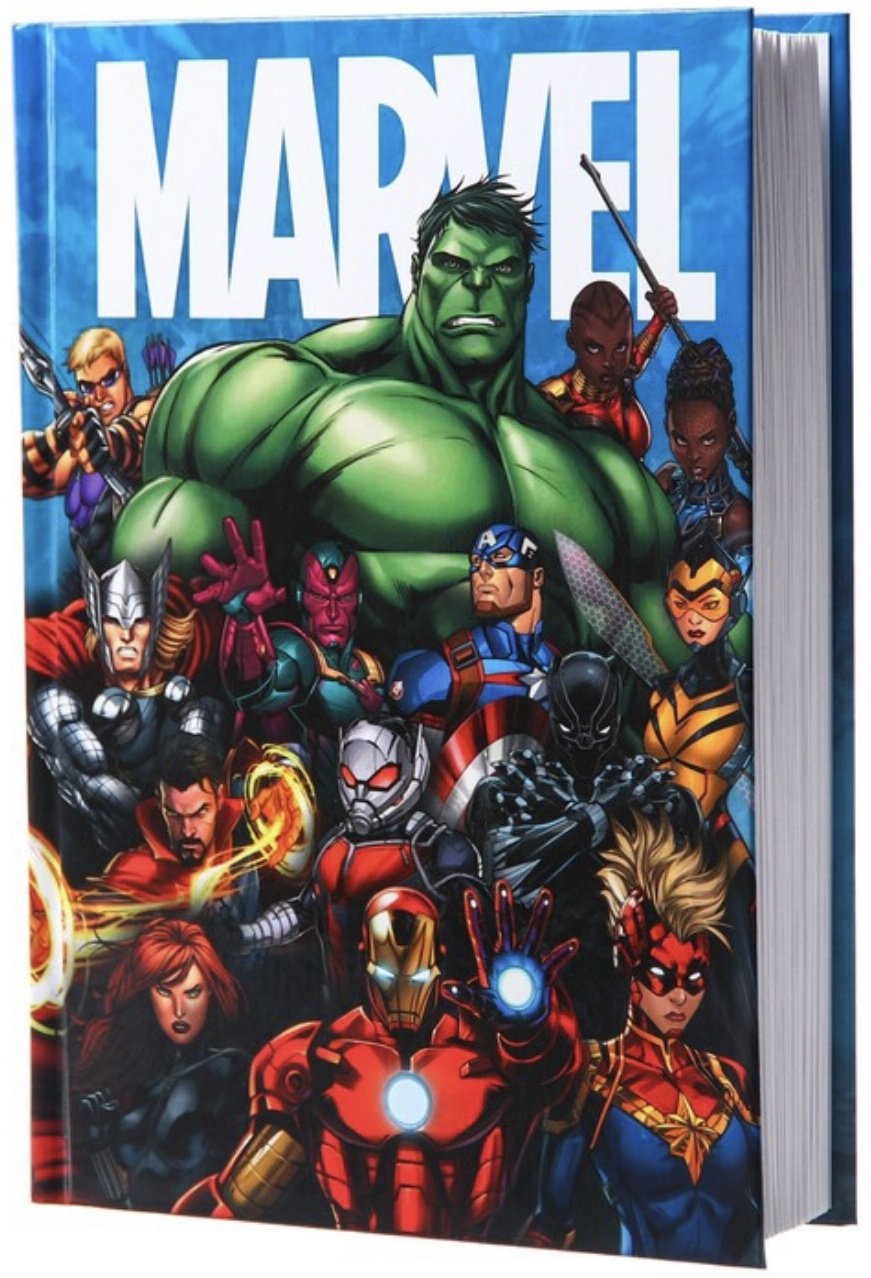 Marvel,9304210 A5, 80 листов, черный купить,NaN