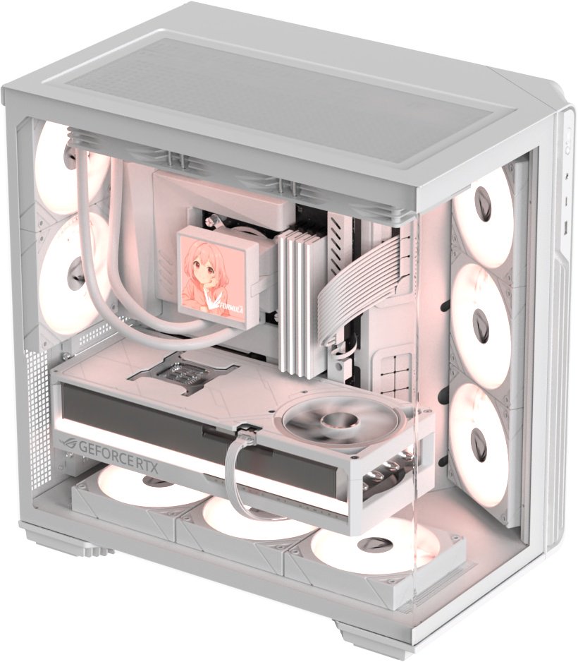 Корпус Formula V Crystal Z7 PA White белый