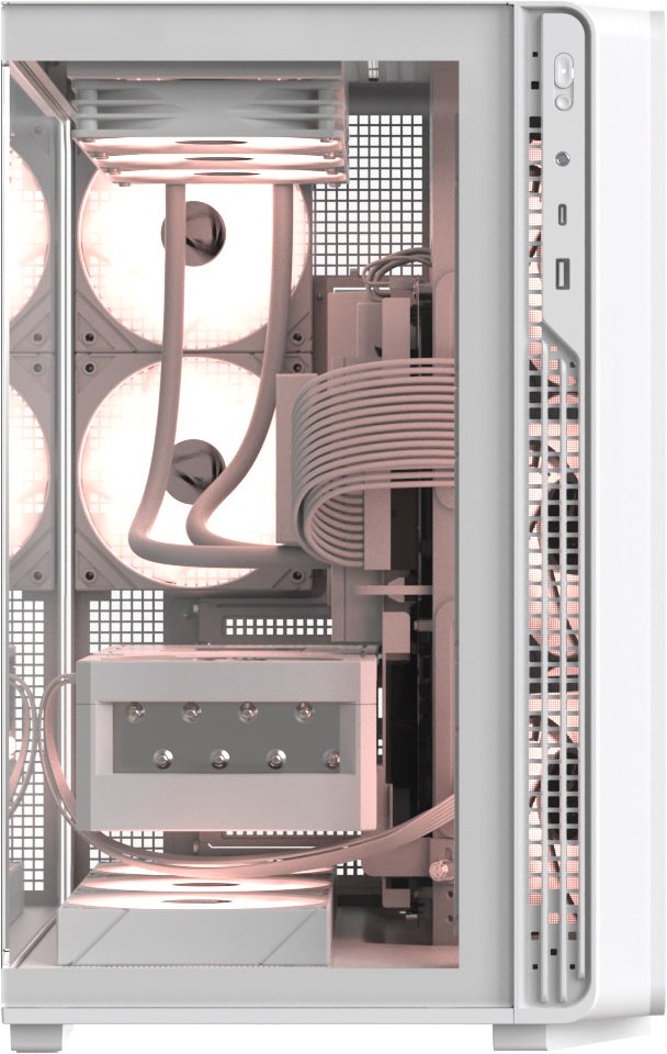 Корпус Formula V Crystal Z7 PA White белый
