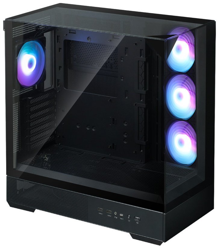 Корпус Zalman P40 Prism Plus черный купить,NaN