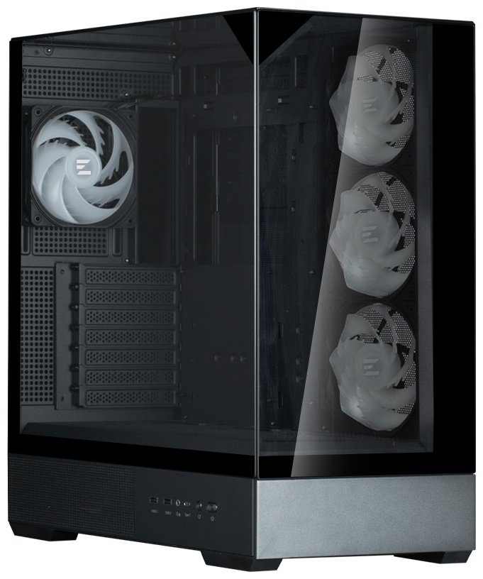 Корпус Zalman P40 Prism Plus черный купить,NaN