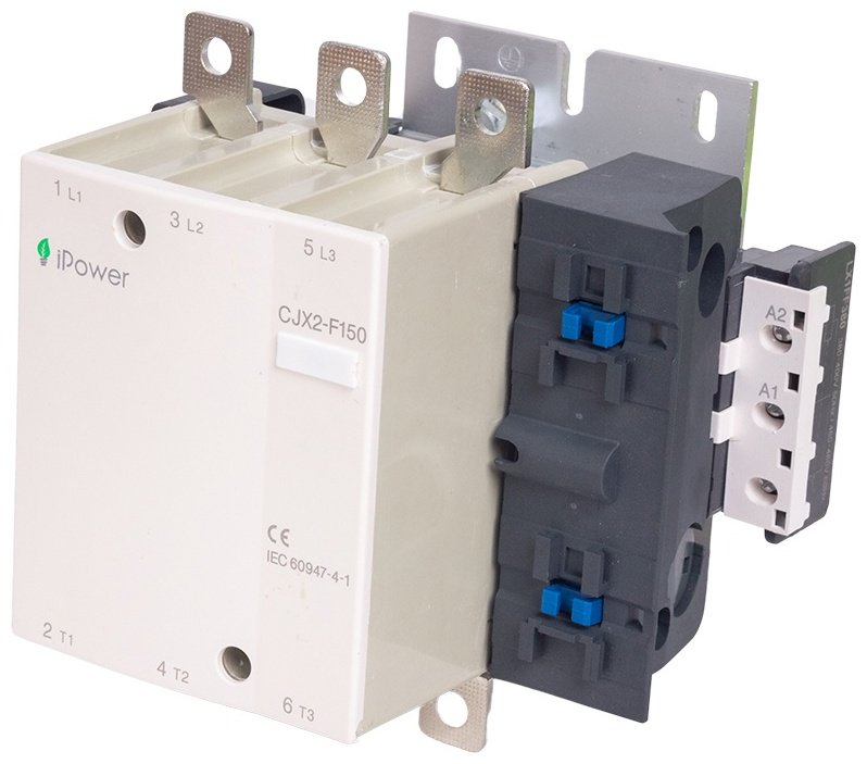 IPower силовой контактор 150 АA, CJX2-F 150A AC 380V