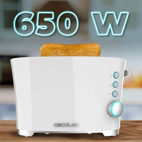 Тостер Cecotec Toast&Taste Double W белый купить,20154