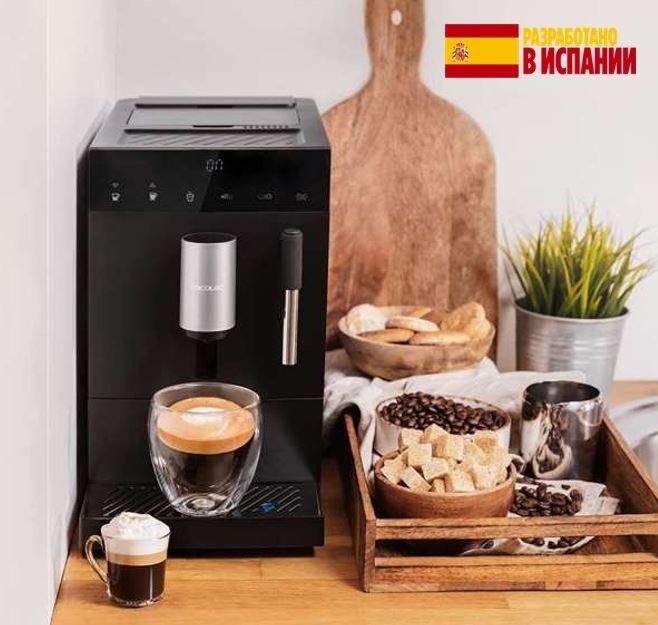Кофемашина Cecotec Cremmaet Compact Steam черный