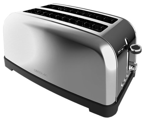 Тостер Cecotec Toastin' Time 1500 Inox Lite стальной