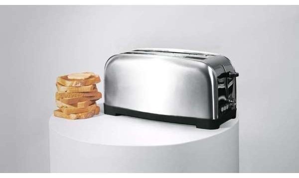 Тостер Cecotec Toastin' Time 1500 Inox Lite стальной