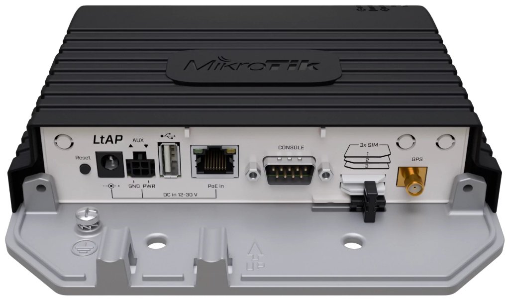 Wi-Fi точка доступа MikroTik LtAP-2HnD&R11e-LTE7 черный