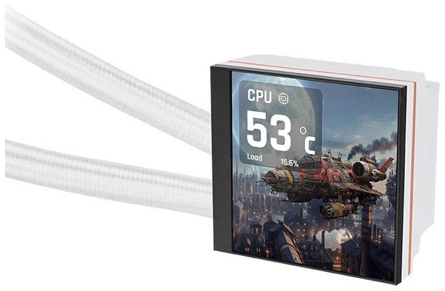 Система охлаждения Thermaltake CL-W433-PL12SW-A белый