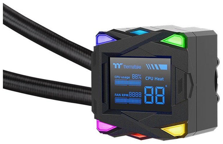Система охлаждения Thermaltake CL-W462-PL12SW-A черный купить,NaN