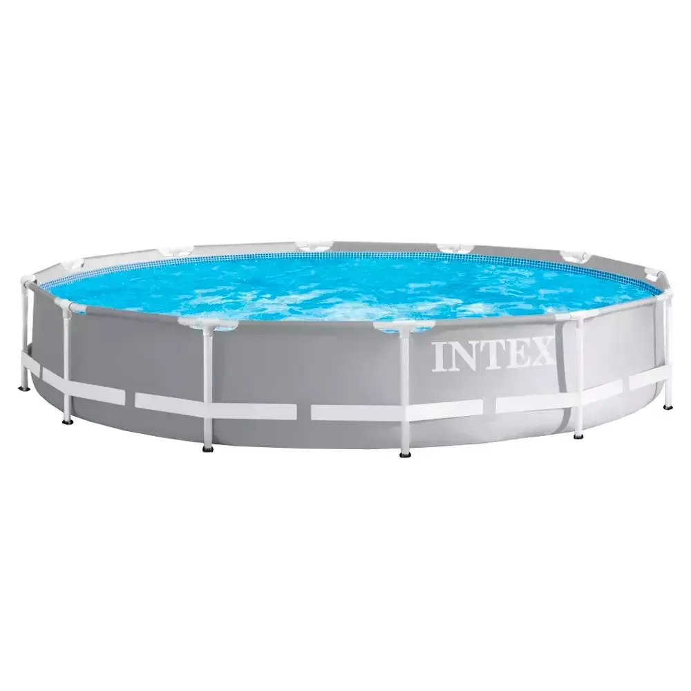 Бассейн каркасный Intex Prism Frame 366 х 76 см 6503 л 26710NP Grey