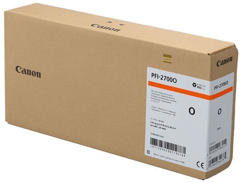 Картриджи Canon Canon PFI-2700 оранжевый