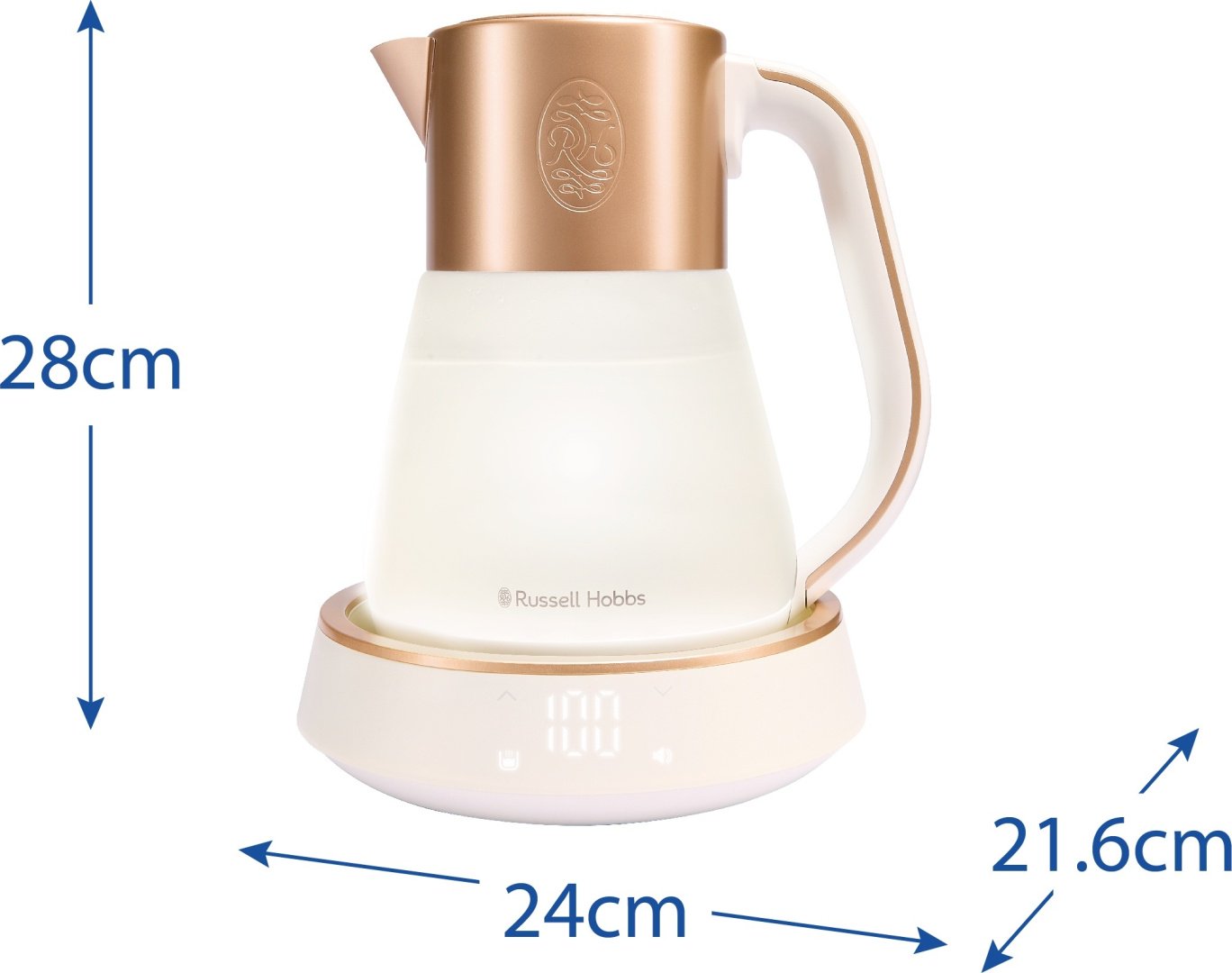Электрочайник Russell Hobbs 27450-70 белый, медный