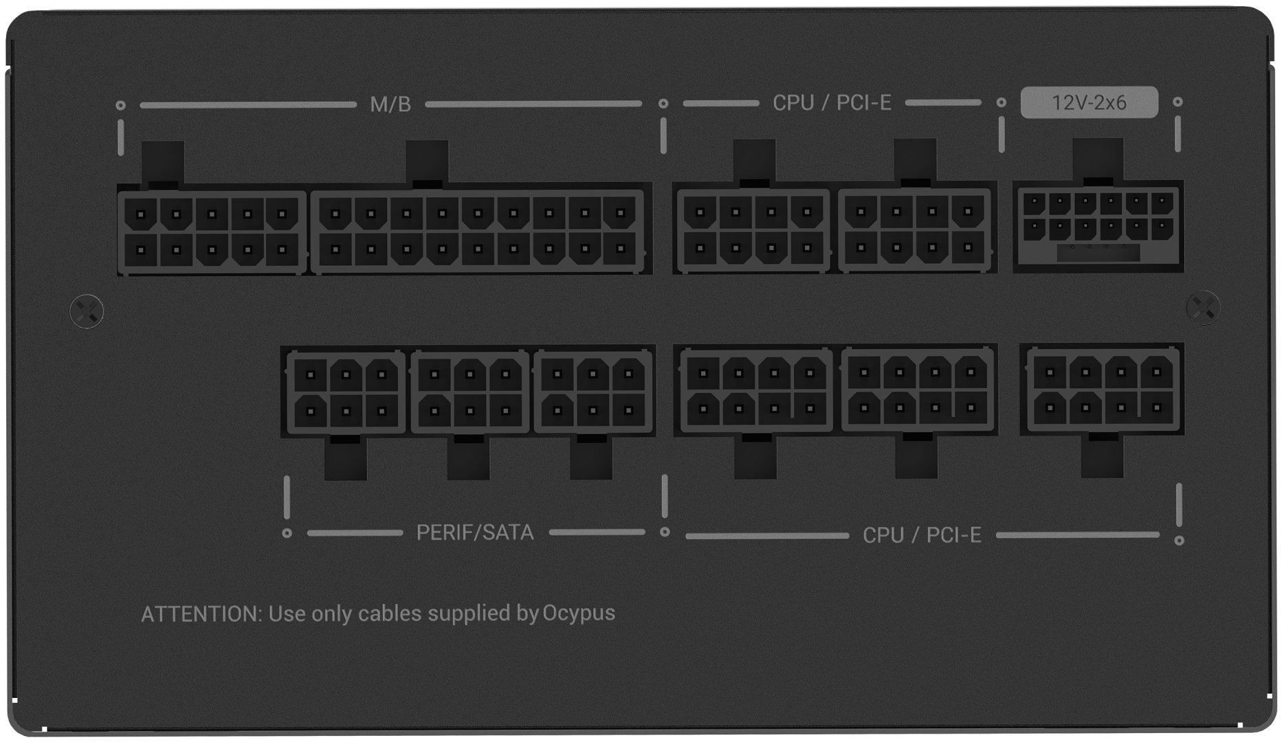 Блок питания Ocypus Iota-P1000S-GFFBK025X-EU 1000 Вт