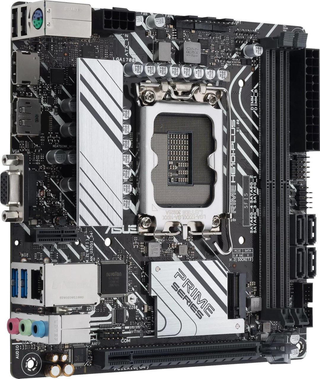 Материнская плата ASUS PRIME H610I-PLUS-CSM