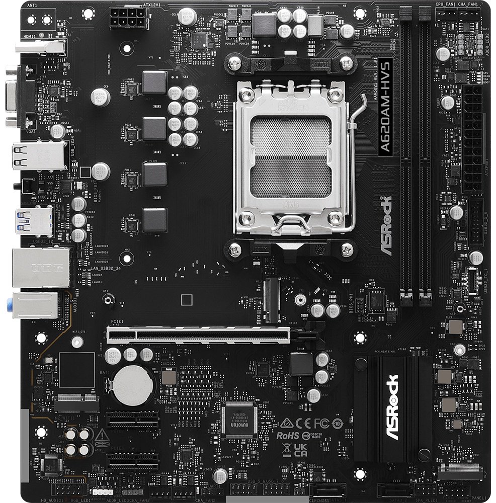 Материнская плата ASRock A620AM-HVS купить,54942