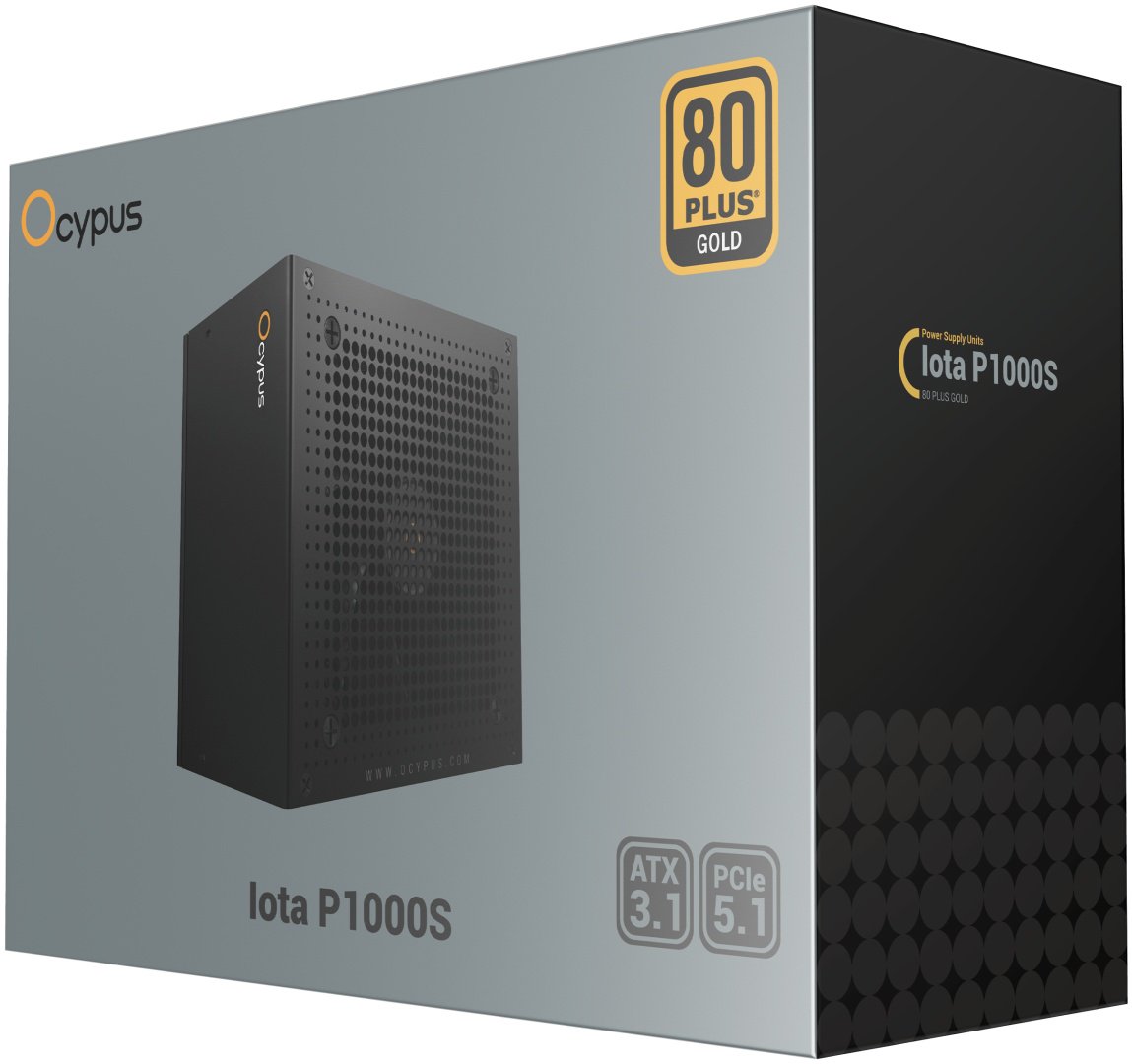 Блок питания Ocypus Iota-P1000S-GFFBK025X-EU 1000 Вт