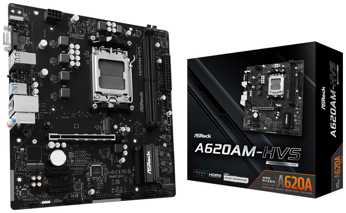 Материнская плата ASRock A620AM-HVS купить,54942