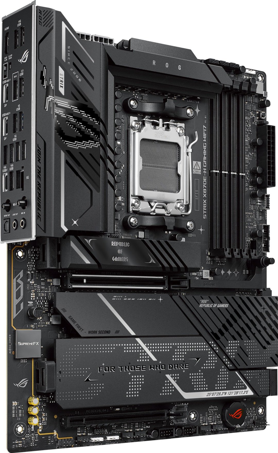 Материнская плата ASUS ROG STRIX X870E-H GAMING WIFI7