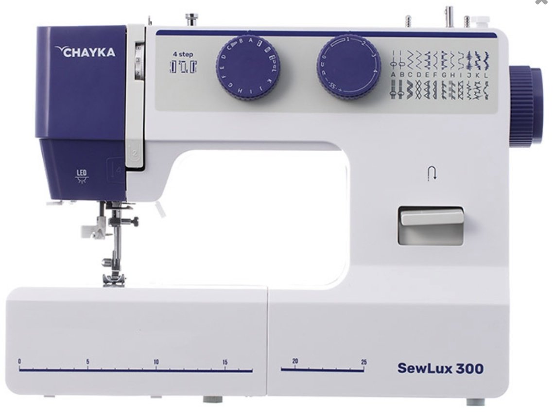 Швейная машина CHAYKA SewLux 300 белый купить,NaN