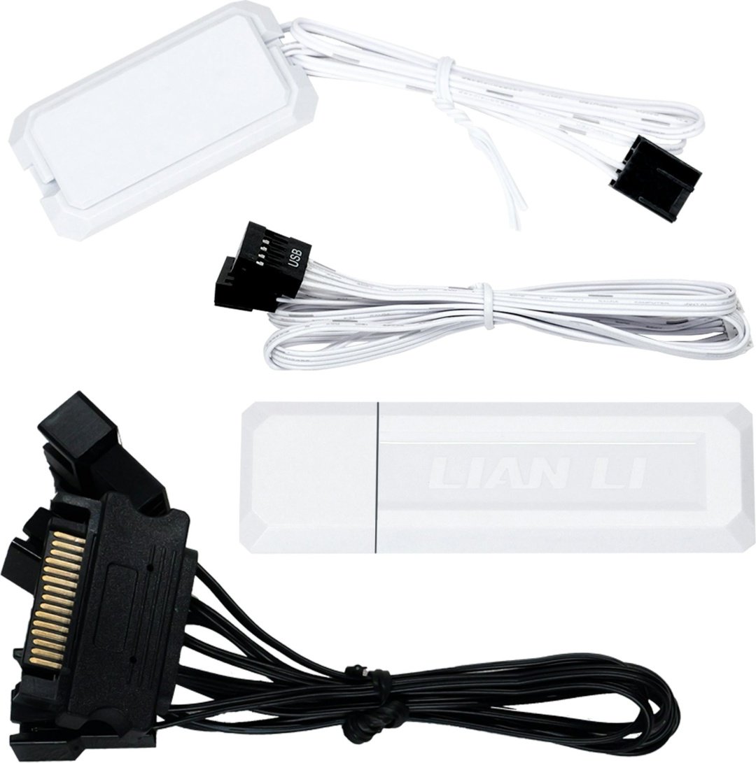 Кулер для корпуса LIAN LI UNI FAN TL120 Wireless White 3х120, G99.12TL1W3W.00 белый