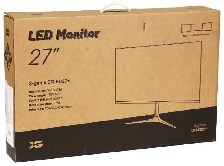 Монитор 27" XG OFLED27+ черный