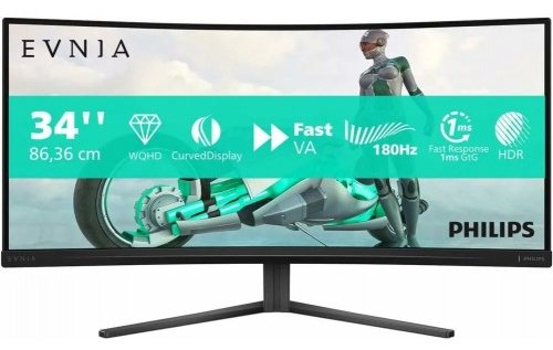 Монитор 34" Philips 34M2C3500L/00/01 черный купить,NaN